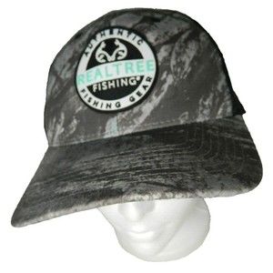 Authentic Realtree Fishing Gear Hat by OC Outdoor Cap  Mesh Back SnapBack OSFM